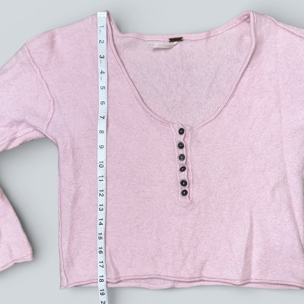 Free People Nimbus Cashmere Henley - Picture 7 of 7
